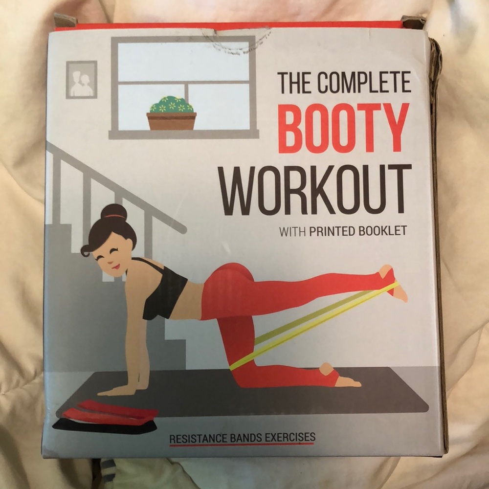 Open box, unused Resistance Band Set for Booty 😉
